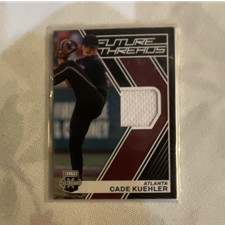 Panini Elite Extra Edition Future Threads Cade Kuehler FT-CK Atlanta Memorabili…