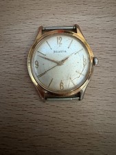 Rare Vintage HELVETIA 1950s/60s Swiss Mechanical Men’s Watch - Cal 831 -PROJECT