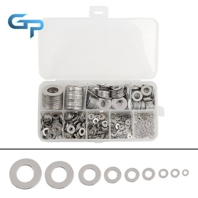 #ad 600 pcs 304 Stainless Steel Washers Assortment Set For Industrial Use $9.82
