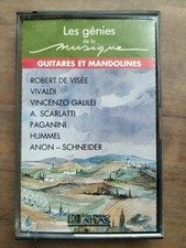 Les génies de la musique - Guitares et mandolines/ Cassette Audio-K7