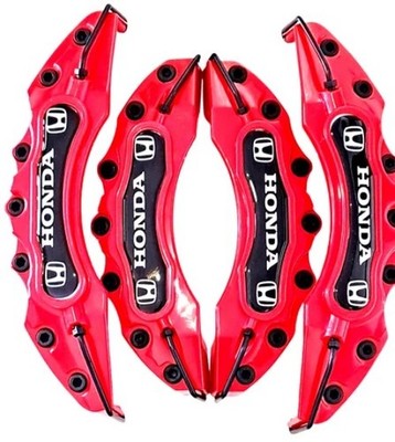 4x Bremssattelabdeckungen für Honda und Acura Civic Jazz Type R CR V FR Acord