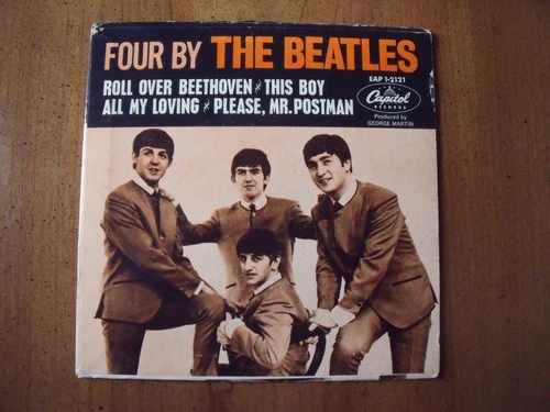 Beatles Picture Sleeve 45 Four by The Beatles Capitol EAP1-2121