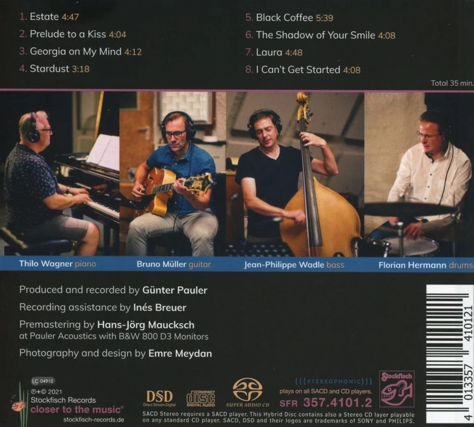 Bossa,Ballads And Blues | The Feat. Müller Bassface Swing Trio SACD 📀 Wie Neu - Bild 2 von 4