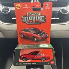 1991 Acura Legend Coupe Red  2026 Matchbox Moving Parts Case P