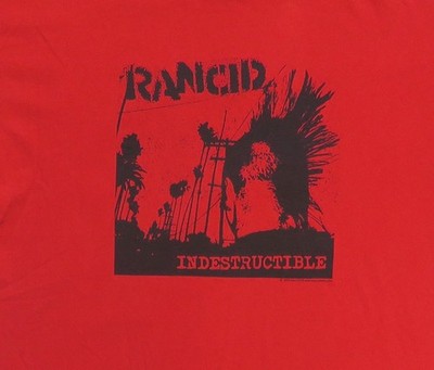 operationIVY ランシド　ヴィンテージ Rancid Vintage T Shirt 2008 Indestructible Tour Concert Punk Ska