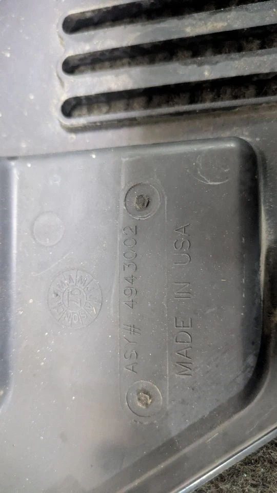 Крышка двигателя теплозащитный экран, 2008-2018 Ram 2500 3500 6,7 л Cummins 4943002 - Изображение 3 из 3