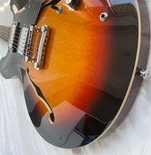 Sunburst 335 Electric Guitar Semi Hollow Body...