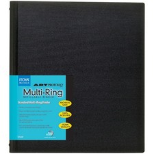 Itoya ProFolio Multi-Ring Refilable Binder 18x24 11 sheets/22 views