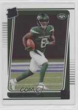 2021 Panini Clearly Donruss Rated Rookie Elijah Moore #72 0nr3