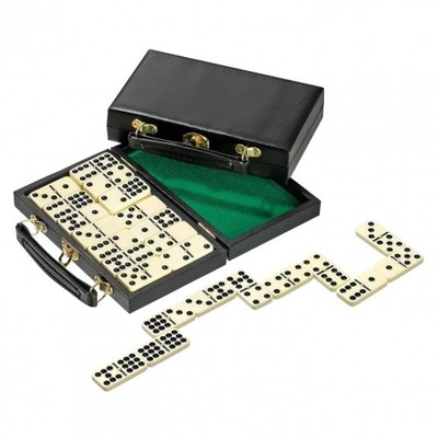 Domino - Doppel 9 - Urea-Kunststoff - 55 Spielsteine