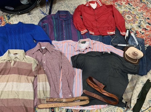 Vintage Modern 70s 80s 90s Wholesale Reseller Women's  Men Clothing Lot Of 15