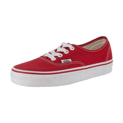 Vans Off The Wall ''Authentic'' Sneakers (Red) Unisex Skate Vulc Shoes