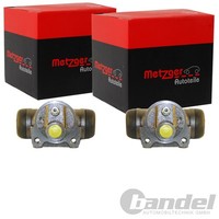 2X Metzger Radbremszylinder 20,64Mm Passend FüR Fiat Doblo Trommelbremse |