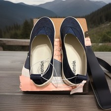 Kensie Ladies' Size 7 Salia Slip On Comfort Casual Shoes, Navy