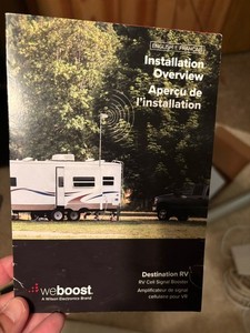 Weboost Destination RV Cellular Signal Booster
