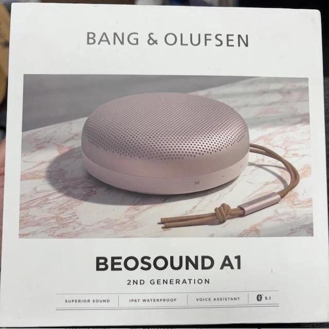 BANG OLUFSEN BEOSOUND A1 2ND GEN WIRELESS PORTABLE WATERPROOF PINK NEW