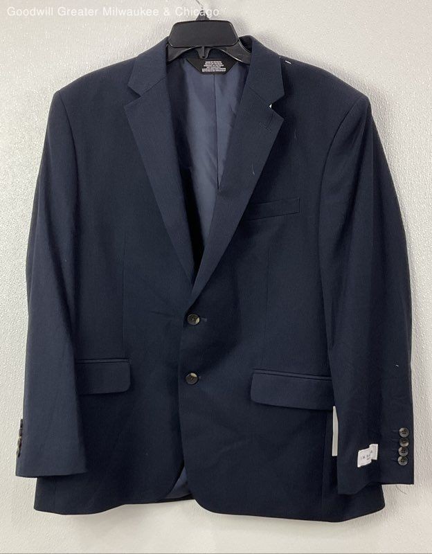 NWT J.M. Haggar Navy Men's Suit Coat Size 44 Short
