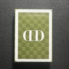 Anyone Dan And Dave Smoke & Mirrors V4 Green Checkerboard Edition Playing Cards