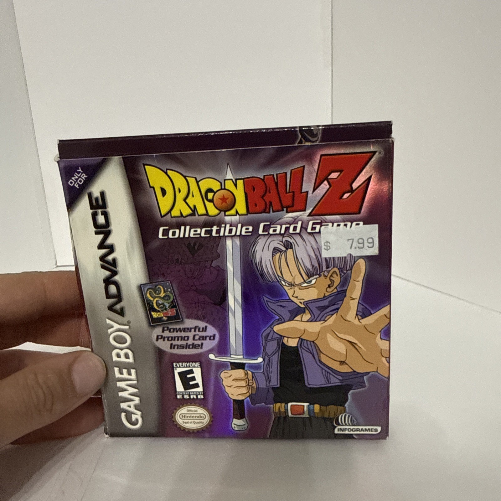 Dragon Ball Z: Collectible Card Game - Nintendo Game Boy Advance - NO CARD-
