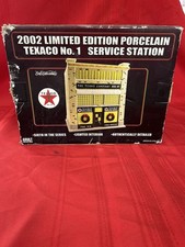 2002 Limited Edition Porcelain Texaco No.1 Service Station