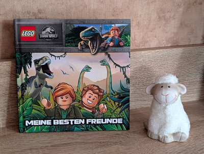 LEGO Jurassic World Meine besten Freunde   Freundebuch, Ausfüllbuch, gebunden