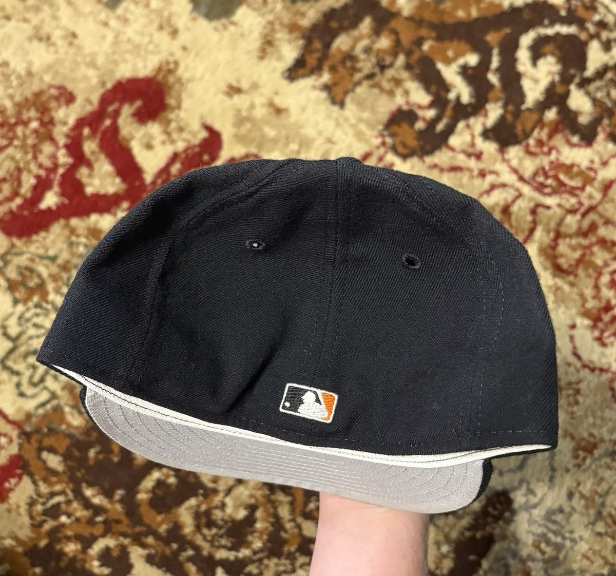 Vtg 1998 Baltimore Orioles New Era 59FIFTY Wool Blend Fitted Hat