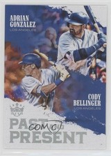 2018 Panini Diamond Kings Past and Present Adrian Gonzalez Cody Bellinger 1md