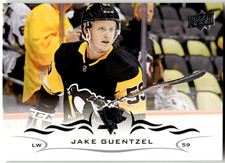 2018-19 Upper Deck Series 2 #394 JAKE GUENTZEL Pittsburgh Penguins NHL Hockey