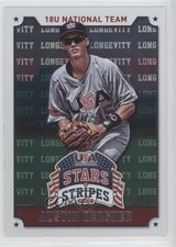 2015 Panini Stars and Stripes Longevity Austin Bergner #8 9bd