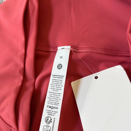 NWT Lululemon Fast and Free High-Rise Tight 25" Pockets Desert Rose Pink Size 16 - Picture 8 of 11