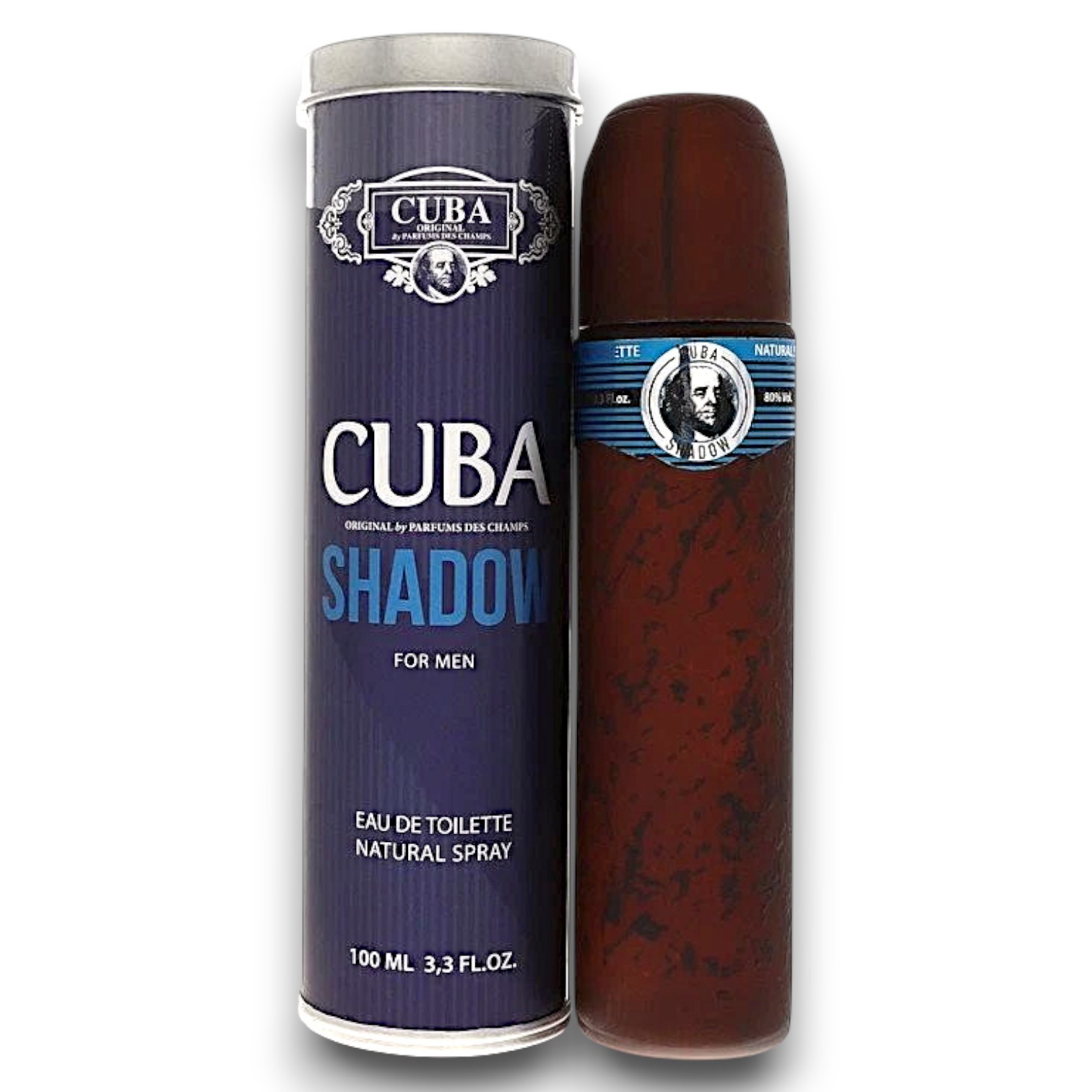 Cuba Shadow by Fragluxe EDT Eau De Toilette Spray 33 oz for Men NEW SEALED 6290₽