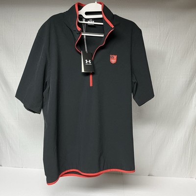 NWT UNDER ARMOUR XStorm Voyager 1/4 Zip Windbreaker Jacket Men's Medium Golf