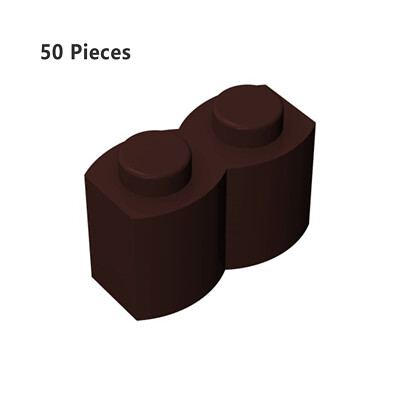 30136 Palisade Brick 1X2 Dark Brown Bricks 50PCS Bricks, Pieces & Parts