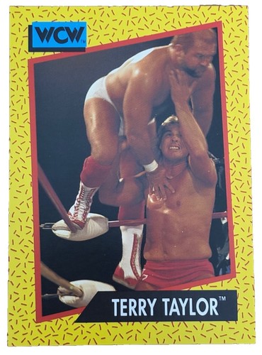 Brand New: Vintage 1991 Impel WCW Terry Taylor Trading Card