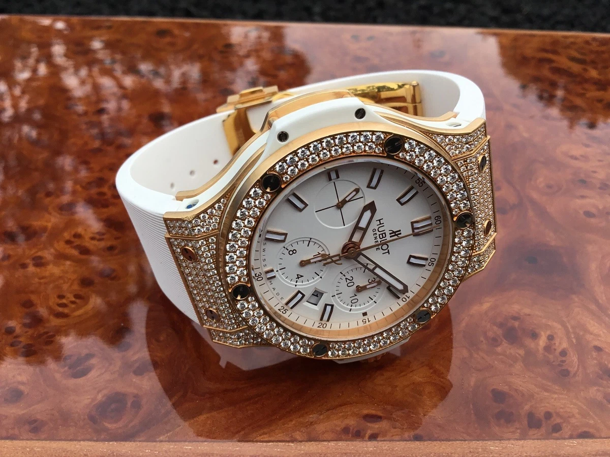 Hublot big bang rose gold deals diamond