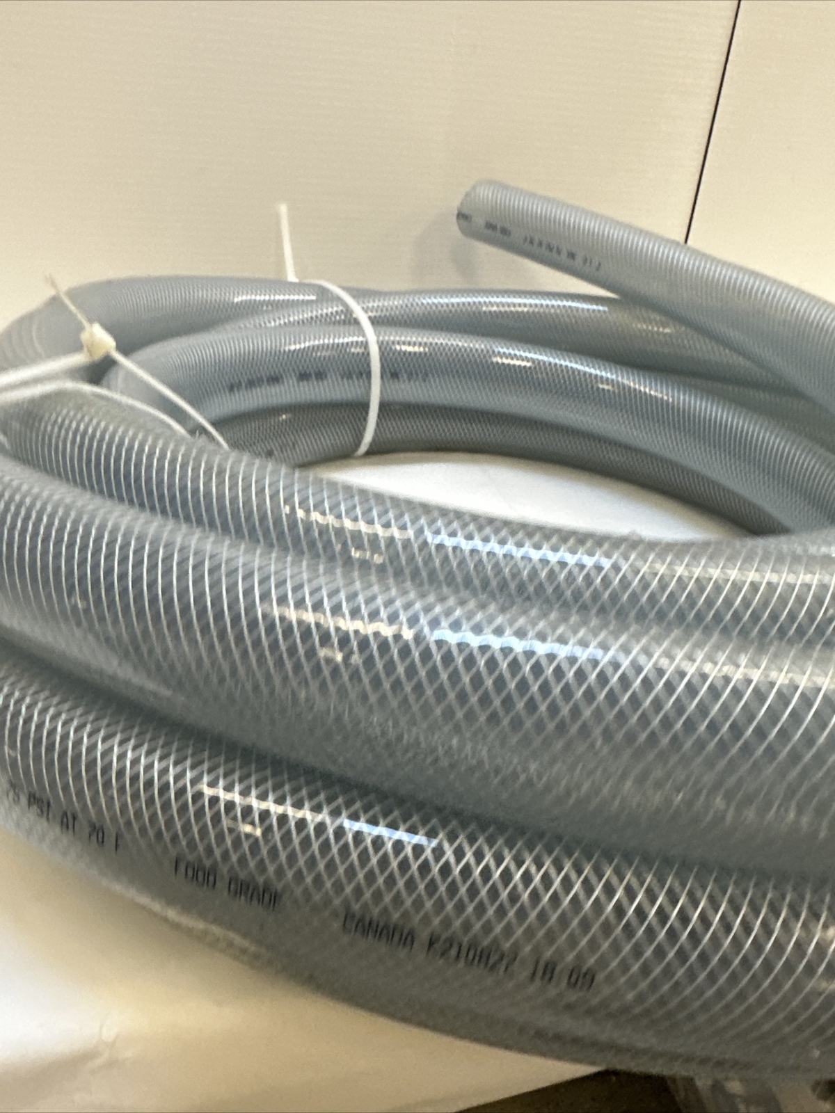 Flexible Food Grade PVC Tubing Heavy Duty UV 2” 75psi 50ft eBay