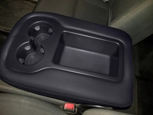 Center Armrest Console Jump Seat Cover For 2007-2013 Silverado, Tahoe, Sierra, Suburban 11 thumbnail image