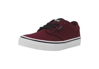 vans canvas burgundy
