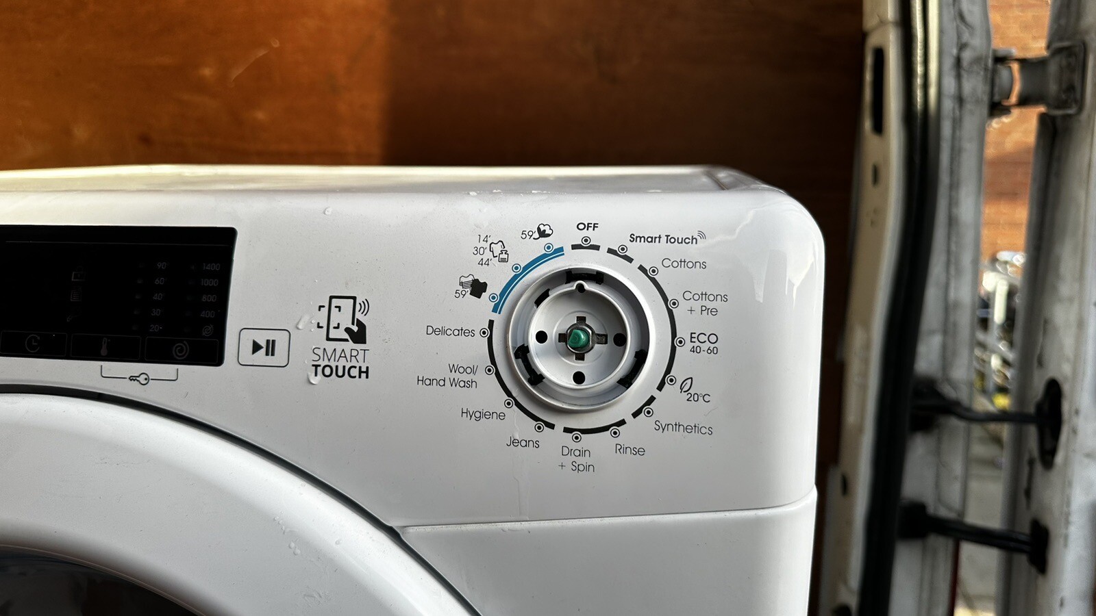 Candy 9kg Washing Machine 1400 Spin NFC White D Rated CS 1492DE/180