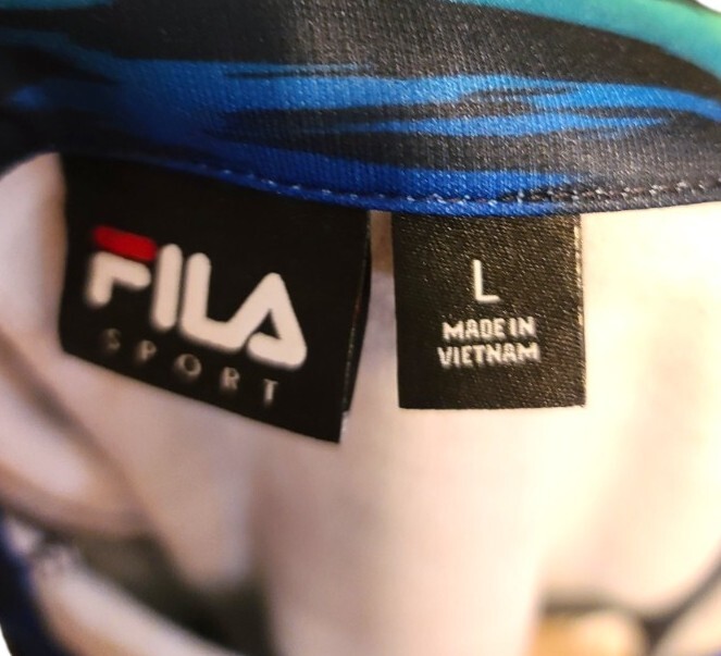 Fila Sport Maglione Donna Taglia Large Active Wear Manica Lunga Corsa...