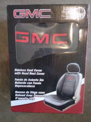 Plasticolor GMC SIDELESS SEAT COVER 008580 Black - One Seat Cover