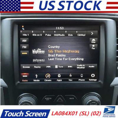 8.4'' REPLACEMENT 17-20 UCONNECT 4C UAQ LCD DISPALY TOUCH SCREEN RADIO NAVIGATION