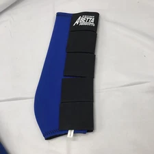 Abetta Equine Products Galloping Boots Size Blue New Out Of Package.