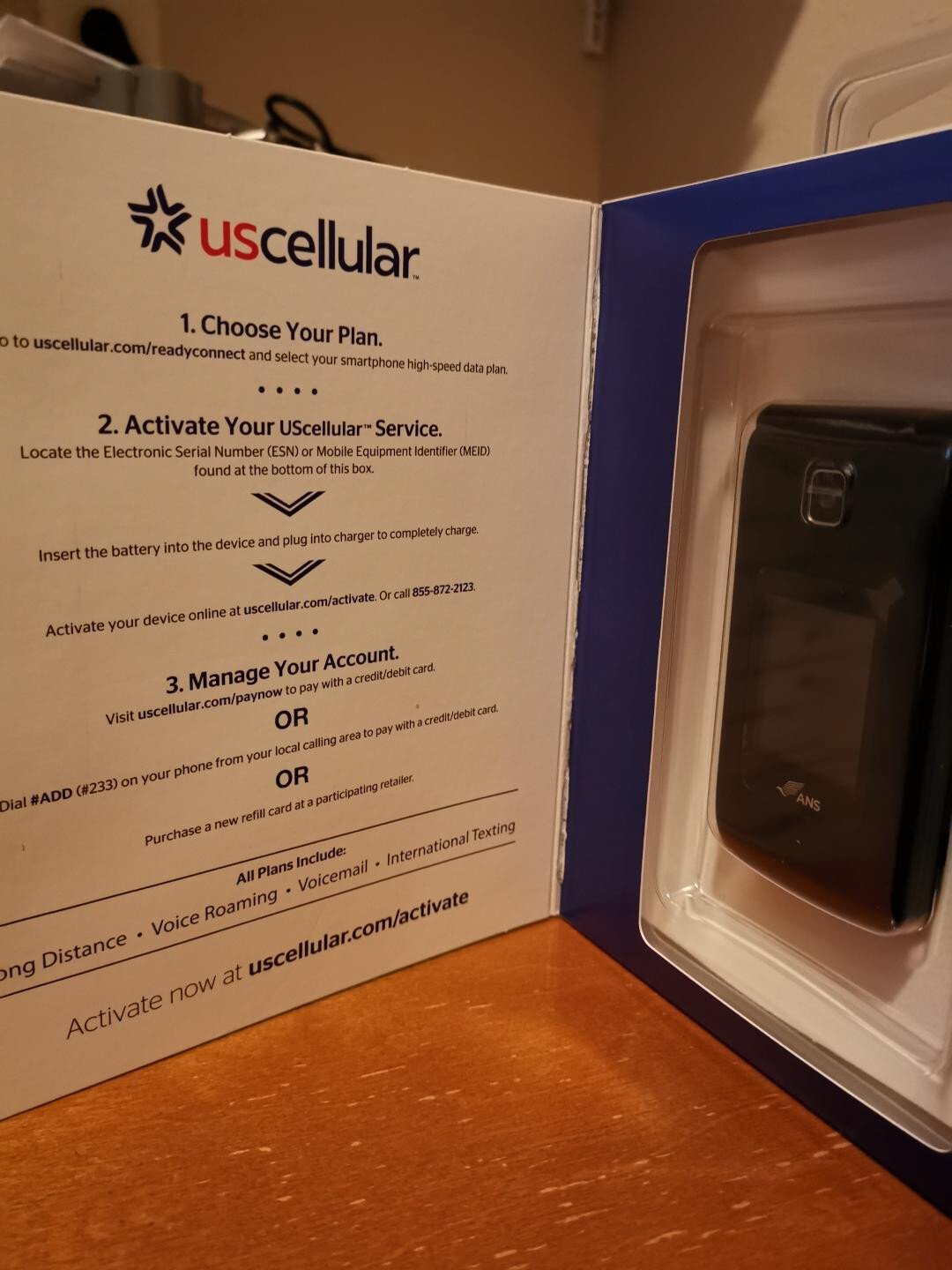 UScellular ANS F30, 8GB, Black, Prepaid Phone eBay