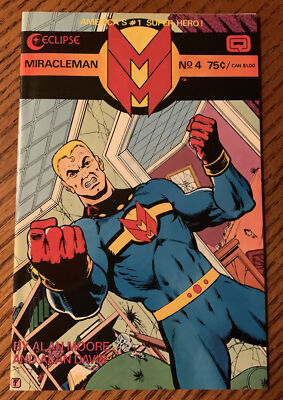 Eclipse Comics Miracleman #4 December 1985 Alan Moore Starlin Cover