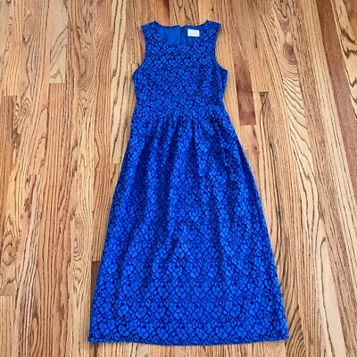 urban outfitters blue lace dress Urban Outfitters Urban Outfitters UO Real Love Lace Midi Dress 99.00