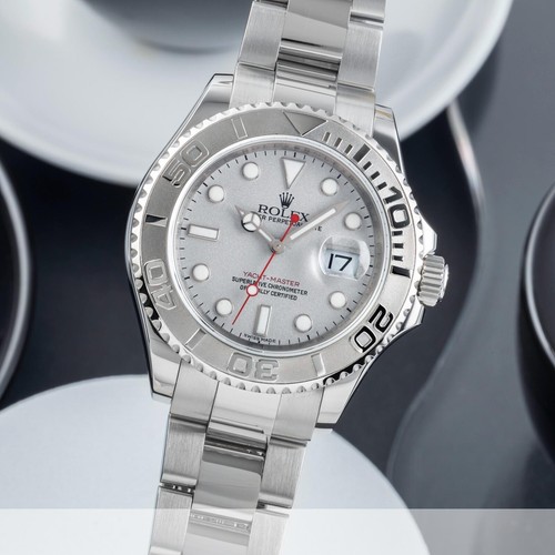 Rolex Yacht-Master 40 Oyster Stahl Platin Automatik Herrenuhr Ref. 16622 Z-Serie
