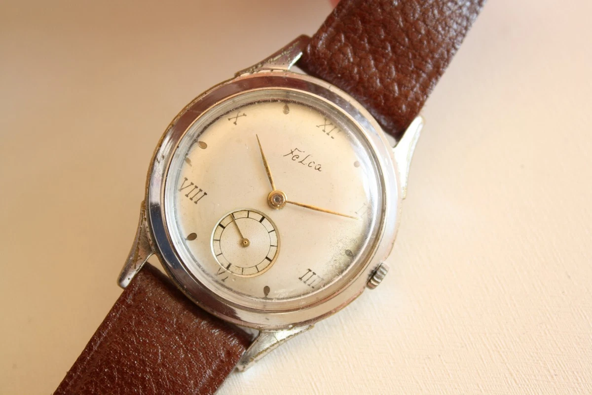 FELCA SWISS Vintage rare watch with box eBay