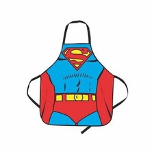 Image of SUPERMAN CHARACTER APRON - BE SUPER IN THE KITCHEN! - OFFICIALLY LICENSED