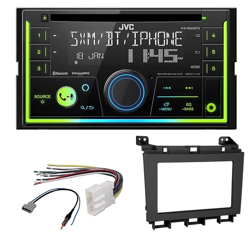 JVC KW-R940BTS Bluetooth CD Player AM/FM Car Stereo for 2009-2014 Nissan Maxima
